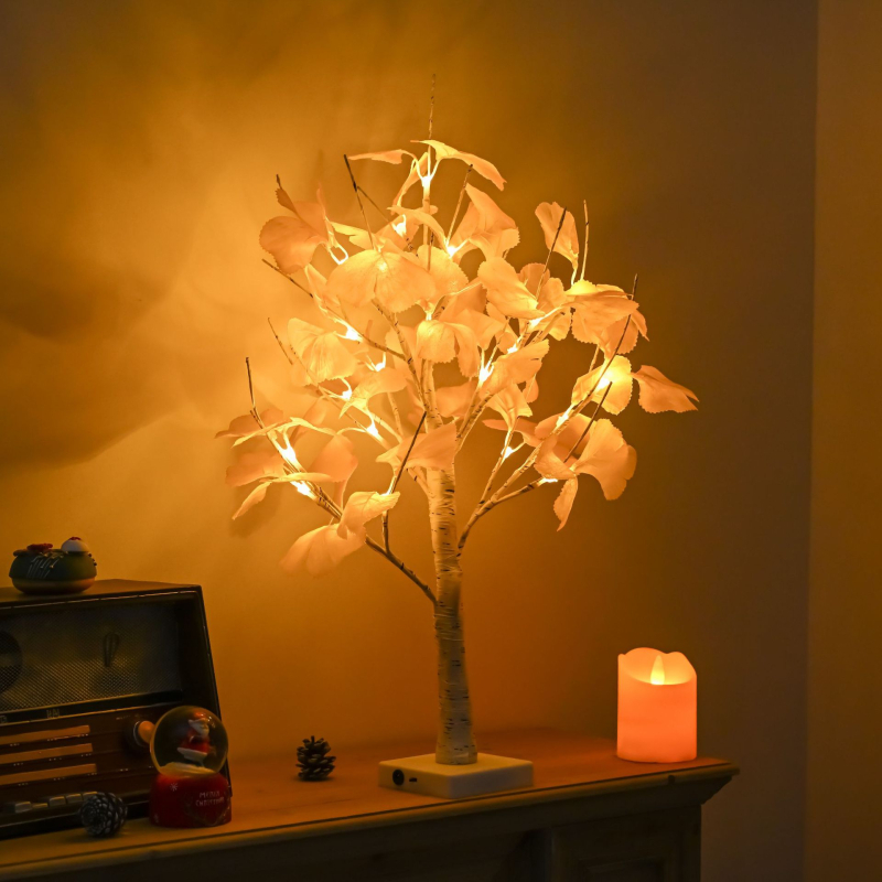 Tarpvalstybinis Velykų kiaušinis Helovinas Kalėdų dekoracija Naktinė lemputė Valentino diena Meilė Ginkmedžio lapų siūlų rutulys Maža medžio lempa