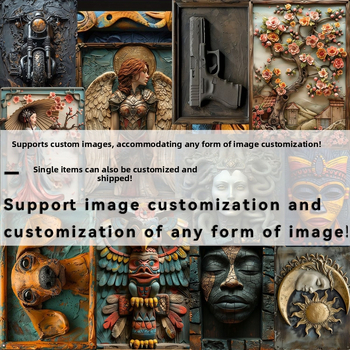 Piiriülesed plahvatused ristkülikukujuline metallplakati kaunistus käsitöö trükkimine maalimine TEMU sõltumatu jaam juuste põlvkonnaga