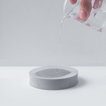 Νέο απορροφητικό σφουγγάρι PVA στρογγυλό μαντηλάκι με σταγόνες νερού, αντι-απολιθωτικό τεχνούργημα για καθαρισμό κουζίνας και μπάνιου και σκούπισμα βρύσης