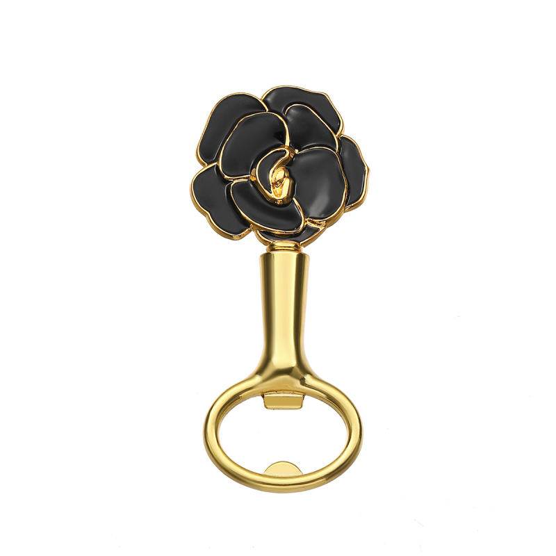 Deschizător de sticle cu trandafir transfrontalier, cadouri mici de Ziua Îndrăgostiților, petrecere de ziua de naștere, deschizător de sticle de bere, deschizător de sticle din aliaj de zinc