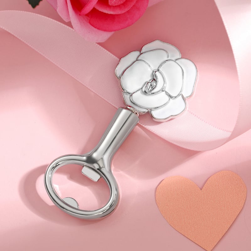 Deschizător de sticle cu trandafir transfrontalier, cadouri mici de Ziua Îndrăgostiților, petrecere de ziua de naștere, deschizător de sticle de bere, deschizător de sticle din aliaj de zinc