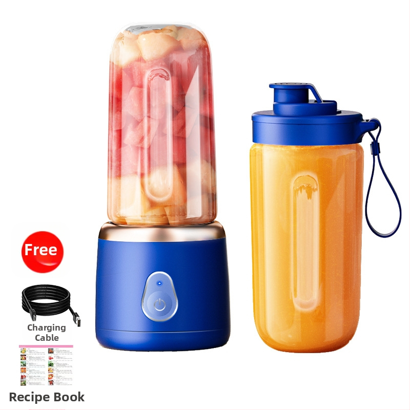 Elektrinė sulčiaspaudė su raišteliu, nešiojamas sulčių puodelis, mažas vaisių ir daržovių aparatas, maisto papildų maišytuvas, tarptautinės didmeninės dovanos