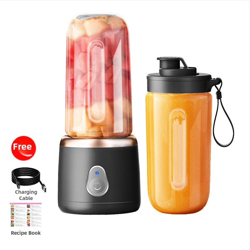 Elektrinė sulčiaspaudė su raišteliu, nešiojamas sulčių puodelis, mažas vaisių ir daržovių aparatas, maisto papildų maišytuvas, tarptautinės didmeninės dovanos