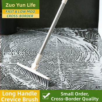 Pööratav kolmnurkse harjastega põrandahari, pika varrega põrandahari, vahedeta puhastushari vahede puhastamiseks, kõvade harjastega puhastushari