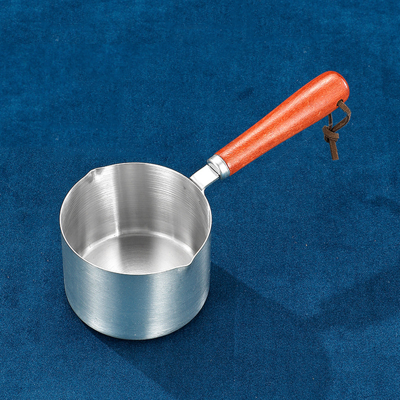 316 nerūdijančio plieno aliejaus purslų puodas buitiniam papildomam maisto pieno puodui virtuvėje karšto aliejaus puodas aliejui virti mini aliejaus purslų puodas