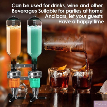 UG73 Επιτοίχια βάση για σερβίρισμα, διανομέας κρασιού, βάση κρασιού, μπάρμαν, μπαρ, πάρτι στο σπίτι