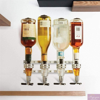 UG73 Επιτοίχια βάση για σερβίρισμα, διανομέας κρασιού, βάση κρασιού, μπάρμαν, μπαρ, πάρτι στο σπίτι