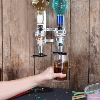 UG73 Επιτοίχια βάση για σερβίρισμα, διανομέας κρασιού, βάση κρασιού, μπάρμαν, μπαρ, πάρτι στο σπίτι