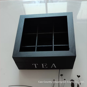 Дървена кутия за съхранение, прозрачна решетъчна дървена кутия, масивна дървесина, решетъчна чанта Jiugong, подаръчна кутия, акрилна решетъчна опаковъчна кутия