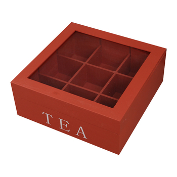 Дървена кутия за съхранение, прозрачна решетъчна дървена кутия, масивна дървесина, решетъчна чанта Jiugong, подаръчна кутия, акрилна решетъчна опаковъчна кутия