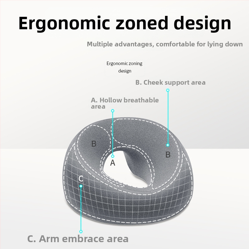 Pārrobežu Amazon skaistumkopšanas salona spilvens skaistumkopšanas gulta īpašs spilvens masāžas gulta ar caurumu sejas paklājiņš gulta ar atmiņas putām