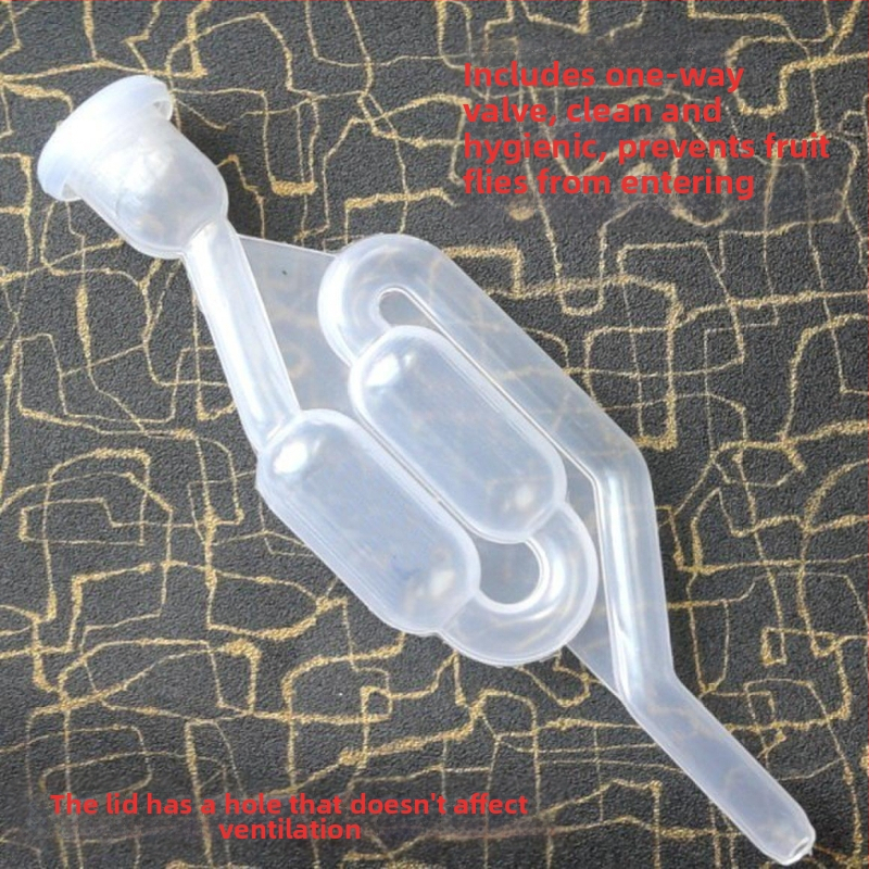 Trijų dalių vandeniu sandarus vienpusis vožtuvas išmetimo antrinės fermentacijos naminis vyno alus antrinei fermentacijai