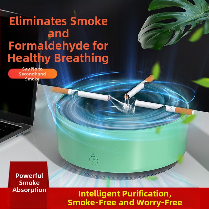 Čistička vzduchu s popolníkom Inteligentný pasívny dym Fajčenie Dym Dym Vnútorný obývacia izba Kancelária Fajčenie Artefakt