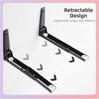 ✅ Prie sienos tvirtinamas virtuvės laikymo stovas su ištraukiamu laikikliu, storintas orkaitės stovas, 304 nerūdijančio plieno mikrobangų krosnelės stovas