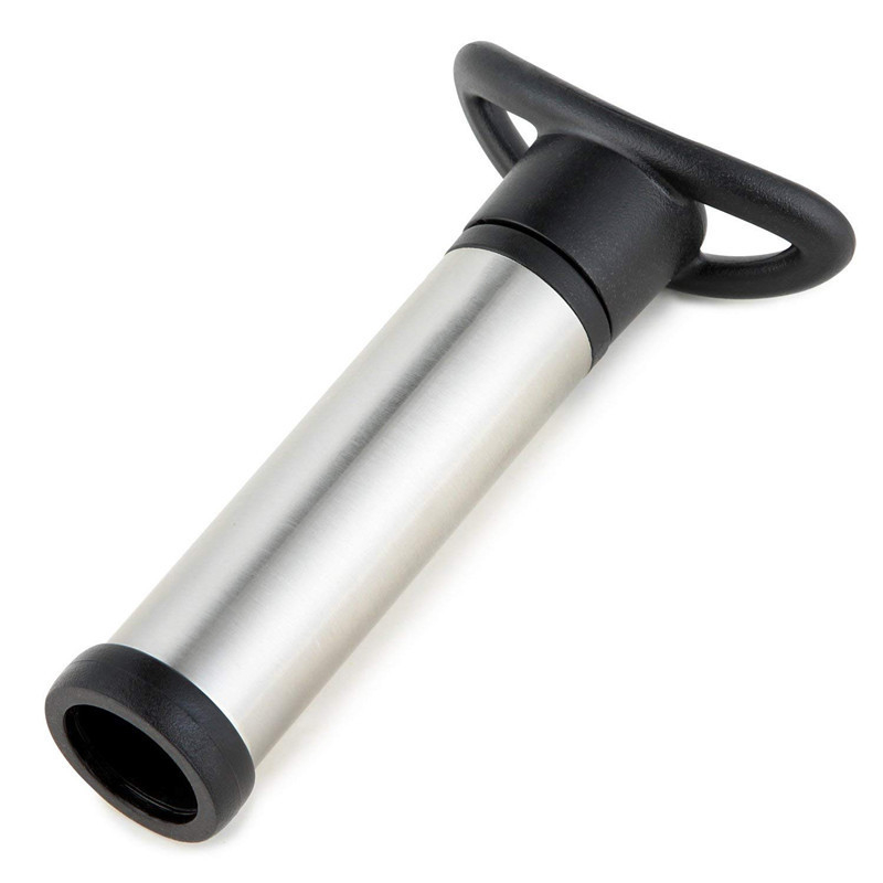 Tarpvalstybinis vyno vakuuminis vyno kamštis iš nerūdijančio plieno oro pompos, vieno siurblio ir dviejų kištukų vakuuminio konservavimo kamštis, silikoninis vyno kamštis