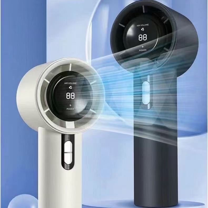 Új nagysebességű ventilátor, új termék, 100 sebességes, fokozatmentesen állítható szélsebesség, nagy kapacitású kültéri kézi ventilátor, Japán és Dél-Korea legkelendőbb terméke