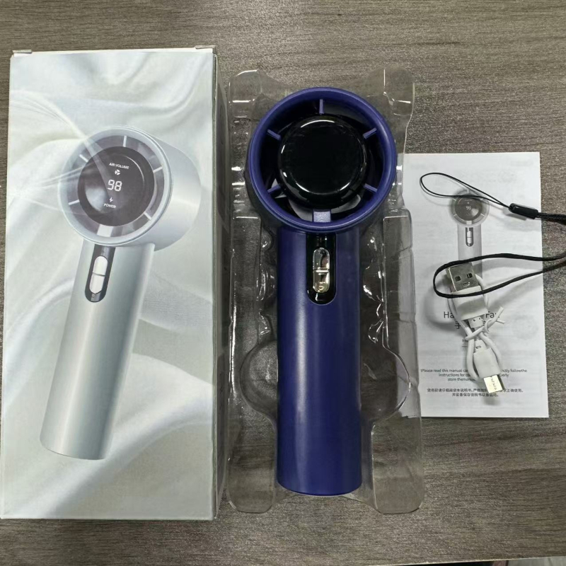 Új nagysebességű ventilátor, új termék, 100 sebességes, fokozatmentesen állítható szélsebesség, nagy kapacitású kültéri kézi ventilátor, Japán és Dél-Korea legkelendőbb terméke