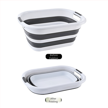 26L40L sulankstomas nešvarių drabužių krepšys, sulankstomas vonios praustuvas, įvairių praustuvų sulankstomas daiktų laikymo krepšys namams