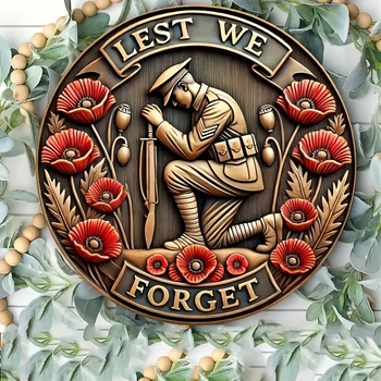 1 vnt. meno atgimimo stiliaus, kad nepamirštume apvalios akrilinės atminimo lėkštės -7,87 x 7.