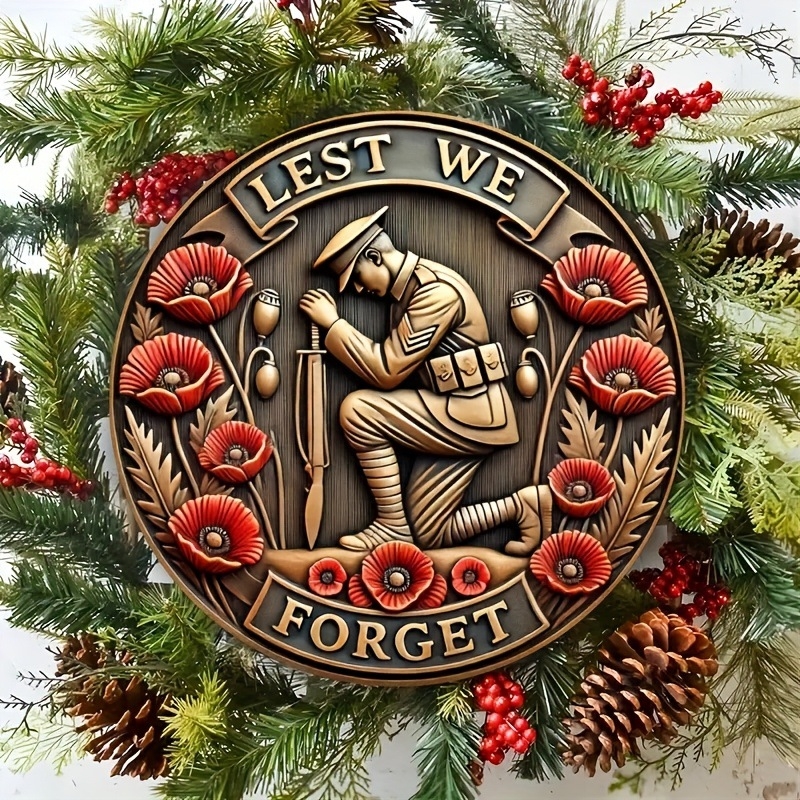 1 vnt. meno atgimimo stiliaus, kad nepamirštume apvalios akrilinės atminimo lėkštės -7,87 x 7.