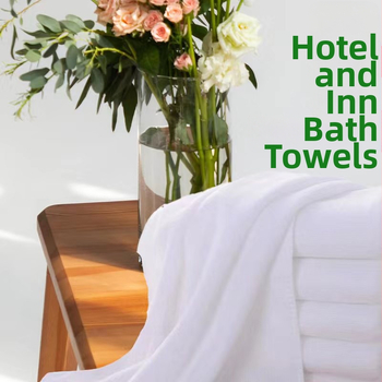 Vienkartiniai balti rankšluosčiai viešbučio vonios ir pedikiūro viešbučiui „Tangquan B&b Warp“ mikropluošto balti rankšluosčiai nepūkuoja