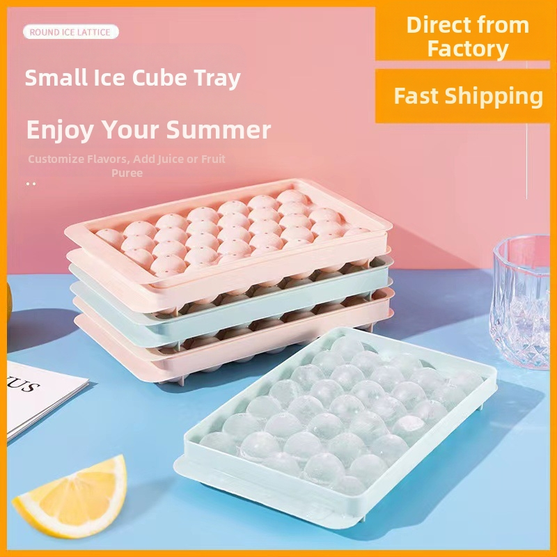 „Kawashima House“ ledo kubelių formelė, didelės talpos silikoninis ledo kubelis, buitinis ledo laikymo ledo dėžutė su dangčiu, šaldytuvas, užšaldytas ledo kubelių artefaktas