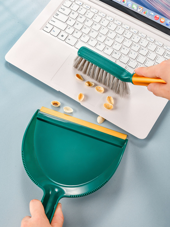 ♡Lauahari, prügikühvliülikond, tuhahari, majapidamis-, laste-, plast-, pehmete karvadega väike prügikühvel, minihari, harjavars