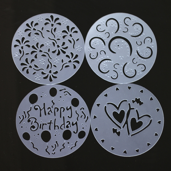 Deli 8-tolline 20 cm 4-osaline komplekt keskkonnasõbralik pihustatav lillekujuline munakoogi kaunistusvorm/pihustatav lillekujuline küpsetusvorm küpsetusvahend küpsetusriist