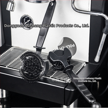 Itaalia poolautomaatse kohvimasina puhastushari kohvivalmistuspea kaarpuhastushari pika käepidemega hari kohvimasina tarvikud