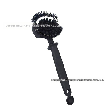 Itaalia poolautomaatse kohvimasina puhastushari kohvivalmistuspea kaarpuhastushari pika käepidemega hari kohvimasina tarvikud