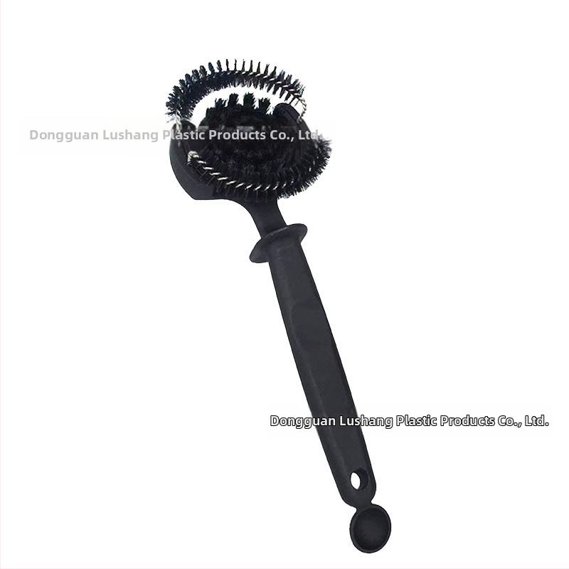 Италианска четка за почистване на полуавтоматична кафе машина, четка за почистване на дъга, четка с дълга дръжка, аксесоари за кафе машини