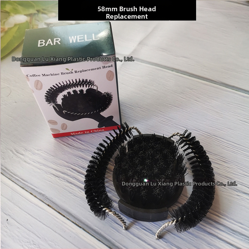 Itaalia poolautomaatse kohvimasina puhastushari kohvivalmistuspea kaarpuhastushari pika käepidemega hari kohvimasina tarvikud