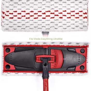 Подходящ за Германия Micro Lida Flat Mop Head, водоабсорбираща резервна кърпа Vileda Household Water Spray Thickened Cloth