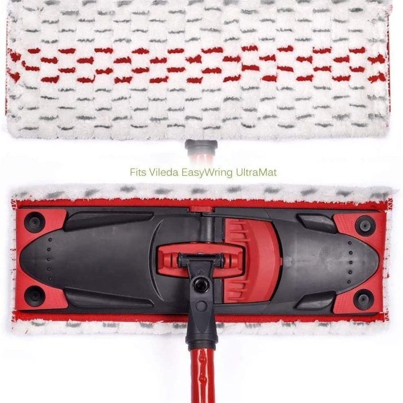 Подходящ за Германия Micro Lida Flat Mop Head, водоабсорбираща резервна кърпа Vileda Household Water Spray Thickened Cloth