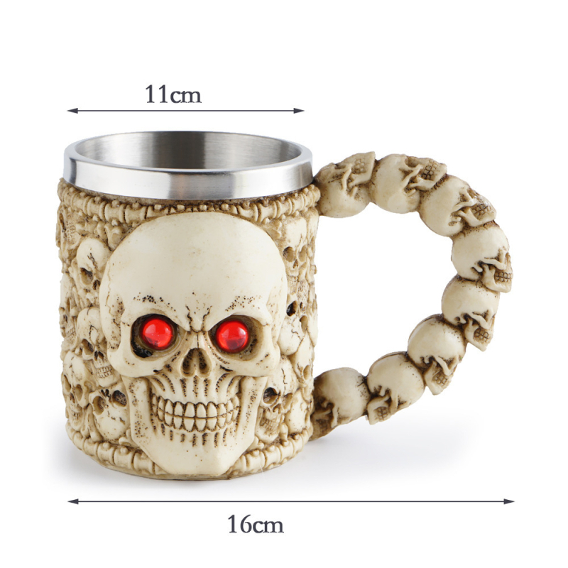 Kaukolės vyno taurė, derva, kaukolės personalizuota dovana, užsienio prekyba, tarpvalstybinis tiekimas, namų dekoravimas, kaukolės puodelis