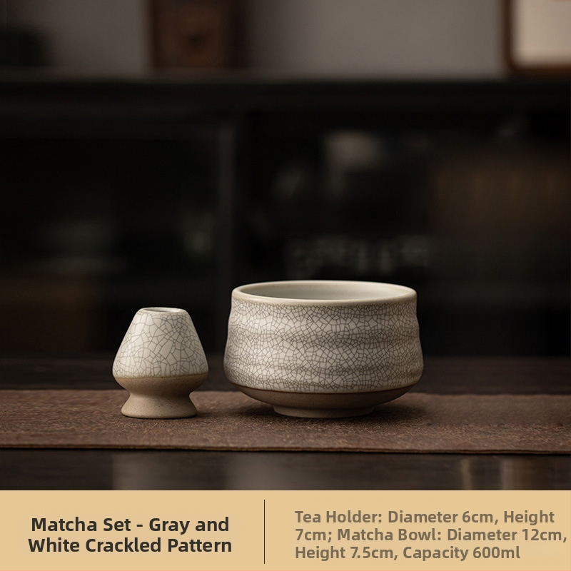 Japoniško stiliaus krosnies keitimo retro keraminis matcha dubenėlis arbatos dubenėlis arbatos dubenėlis arbatos vieta dainų dinastijos arbatos vietos įrankis