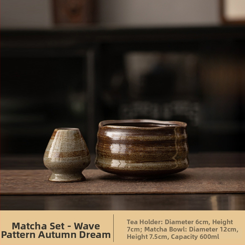 Japoniško stiliaus krosnies keitimo retro keraminis matcha dubenėlis arbatos dubenėlis arbatos dubenėlis arbatos vieta dainų dinastijos arbatos vietos įrankis