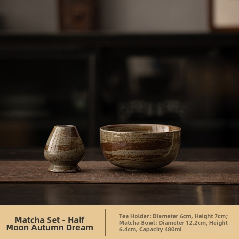 Japoniško stiliaus krosnies keitimo retro keraminis matcha dubenėlis arbatos dubenėlis arbatos dubenėlis arbatos vieta dainų dinastijos arbatos vietos įrankis