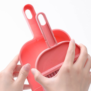 Buitinis darbalaukio mini mažas šluotos šiukšliadėžės rinkinys maža šluota kombinuota reklaminė dovanų logotipo spausdinimas