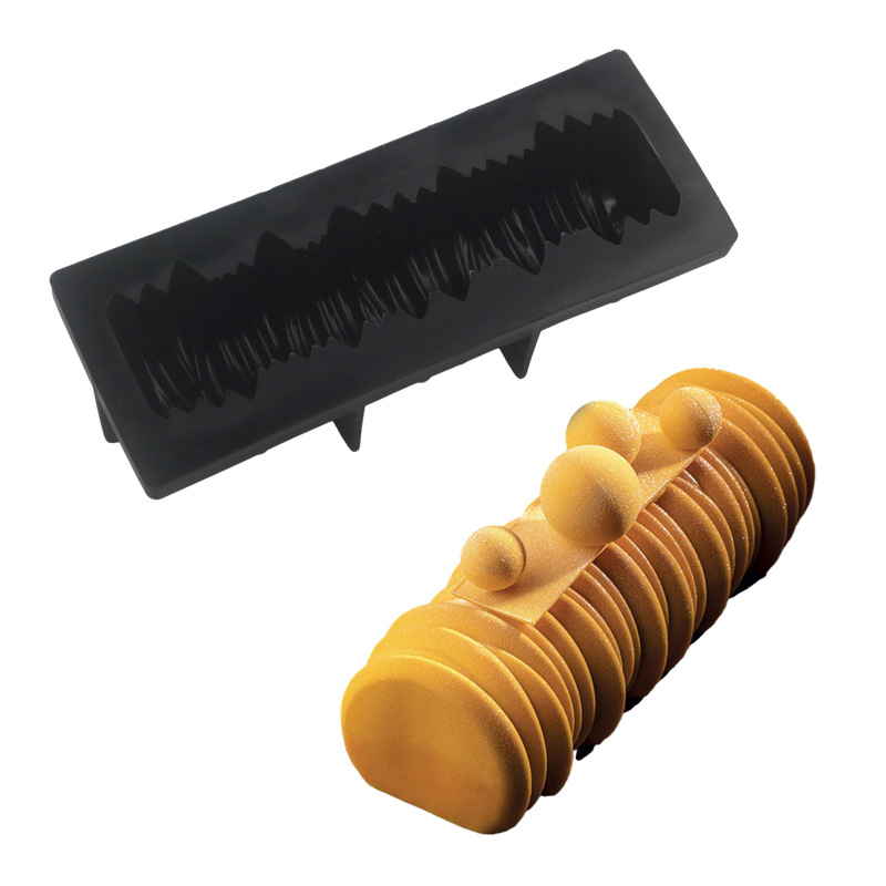 Rolă de lână Shenhong Sequoia, mucegai principal pentru mousse, mucegai din silicon, mucegai pentru ciocolată, instrument de copt dulce