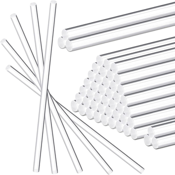 käsitöö isetehtud akrüülist pulgakommikoogi pulgakomm läbipaistev akrüülist kohvipulk 10cm