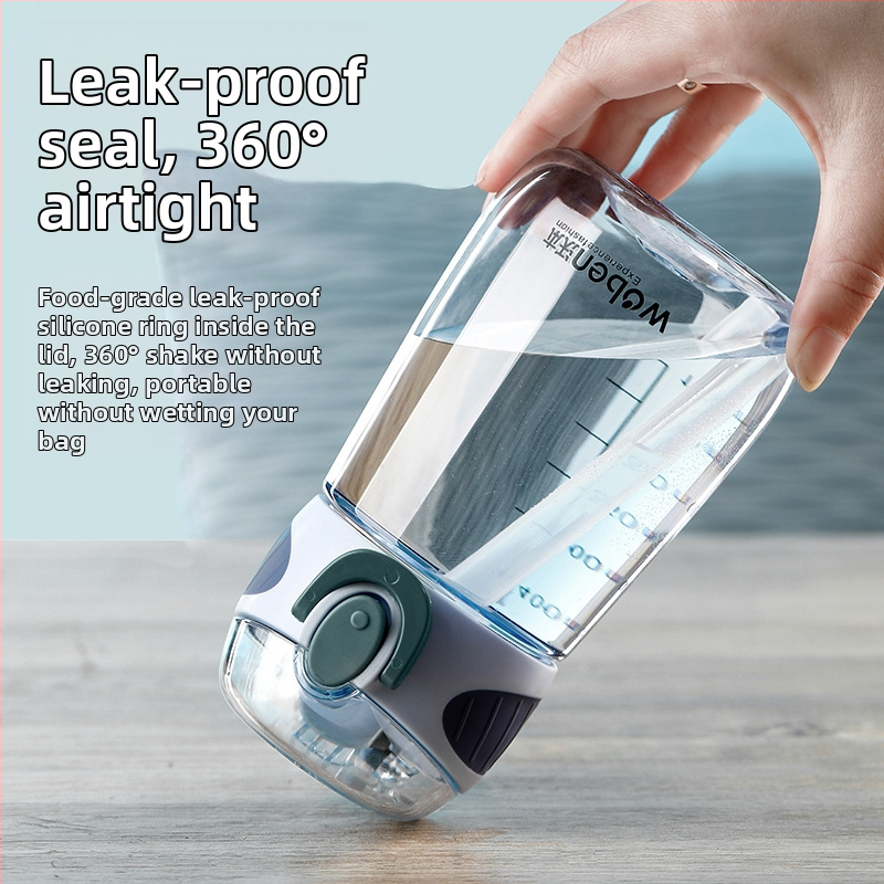 Красива лятна сламена чаша за ученички, сладка кана, преносима чаша Wuben, пластмасова чаша, детска чаша за вода