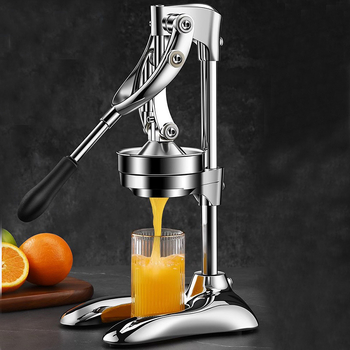 Roostevabast terasest käsitsi mahlapress Värskelt pressitud granaatõunamahla press Värskelt pressitud apelsinimahla kiosk Kommertsmahlapress