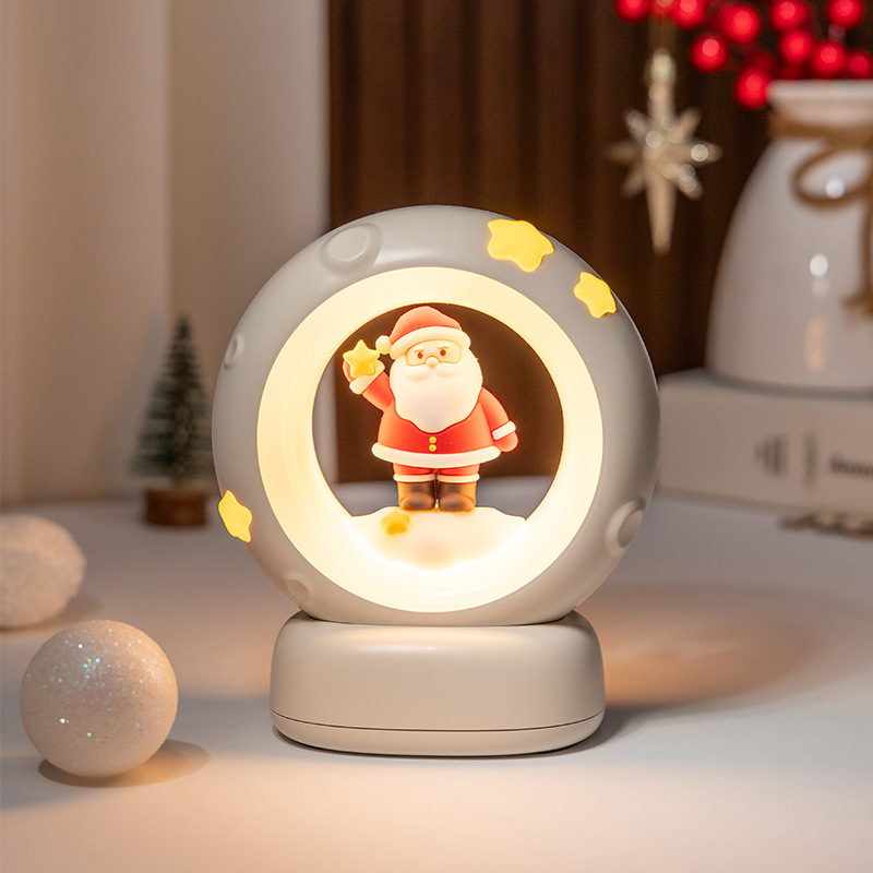 Darček pre udalosť, astronaut, zbieranie hviezd a mesiaca, nočné svetlo, nabíjanie cez USB, panda, tlieskajúce svetlo, RGB atmosféra, spánkové svetlo