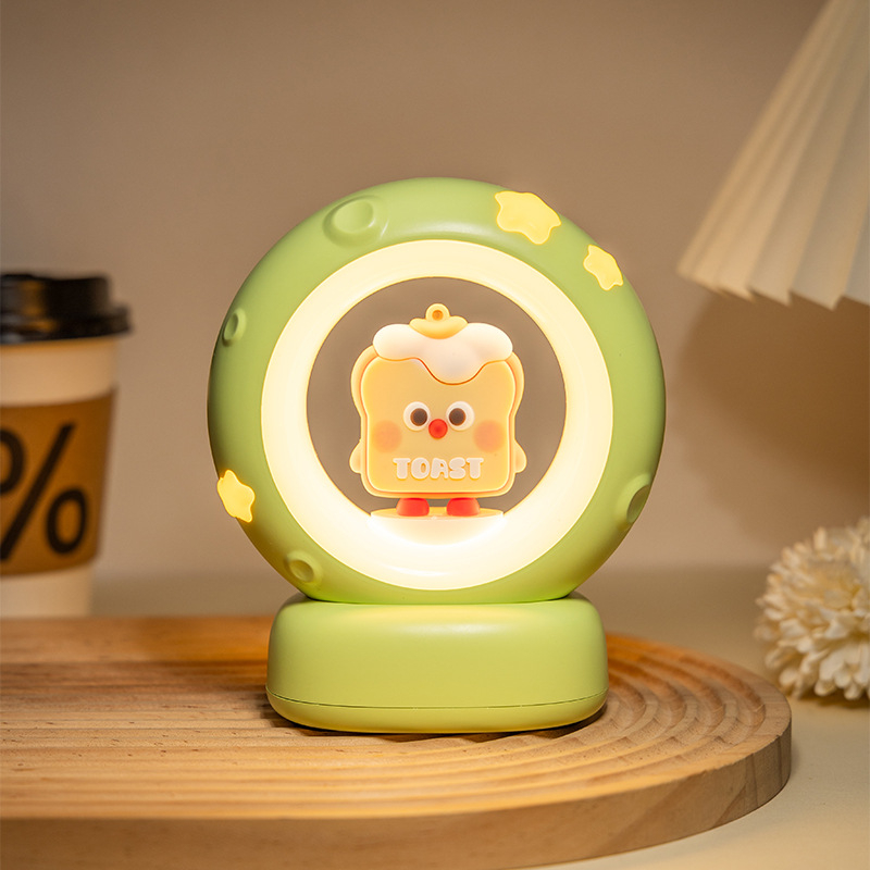 Darček pre udalosť, astronaut, zbieranie hviezd a mesiaca, nočné svetlo, nabíjanie cez USB, panda, tlieskajúce svetlo, RGB atmosféra, spánkové svetlo