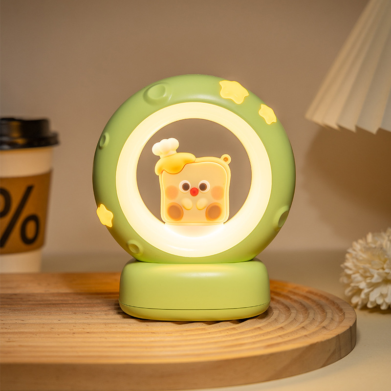 Darček pre udalosť, astronaut, zbieranie hviezd a mesiaca, nočné svetlo, nabíjanie cez USB, panda, tlieskajúce svetlo, RGB atmosféra, spánkové svetlo