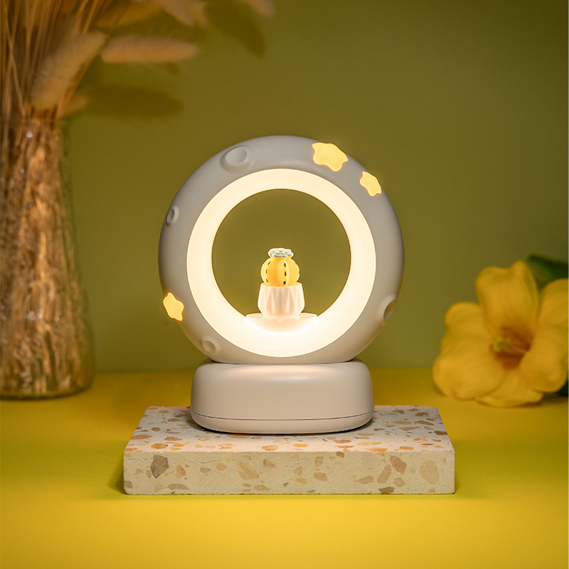 Darček pre udalosť, astronaut, zbieranie hviezd a mesiaca, nočné svetlo, nabíjanie cez USB, panda, tlieskajúce svetlo, RGB atmosféra, spánkové svetlo