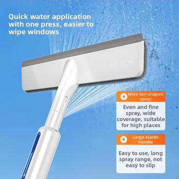 2023 m. nauji vandens purškimo stiklo valytuvai, skirti valyti namus, specialūs valymo įrankiai langams plauti, dvipusis stiklo artefaktas