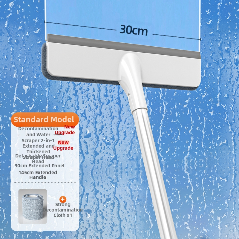 2023 m. nauji vandens purškimo stiklo valytuvai, skirti valyti namus, specialūs valymo įrankiai langams plauti, dvipusis stiklo artefaktas