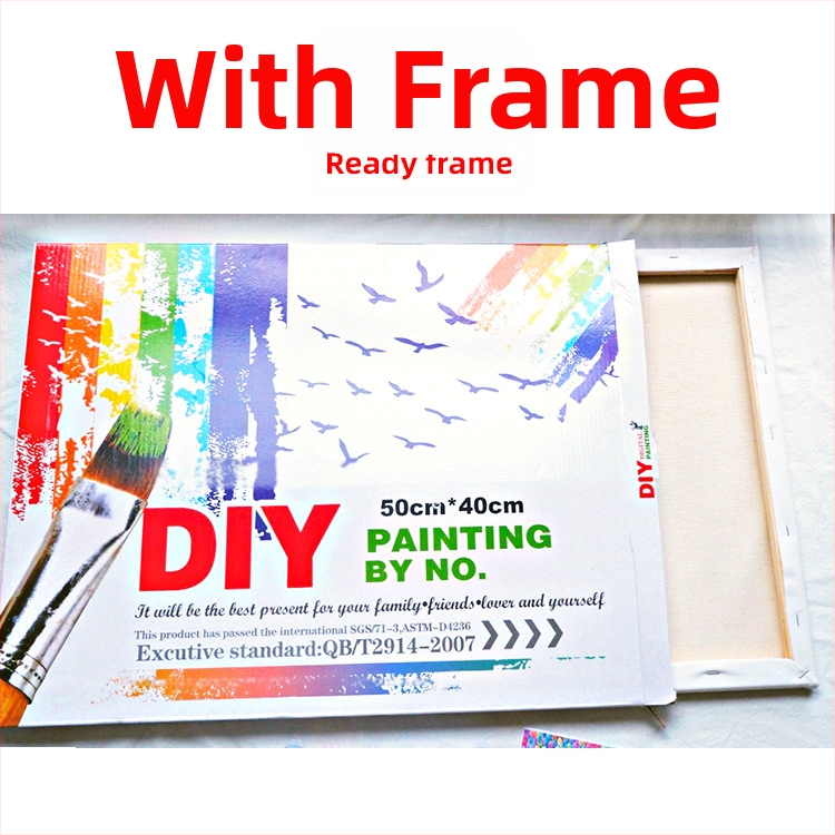 Направи си сам дигитална маслена картина Amazon Shopee Douyin Stitch Toy Story Oil Painting Factory на едро Dropshipping